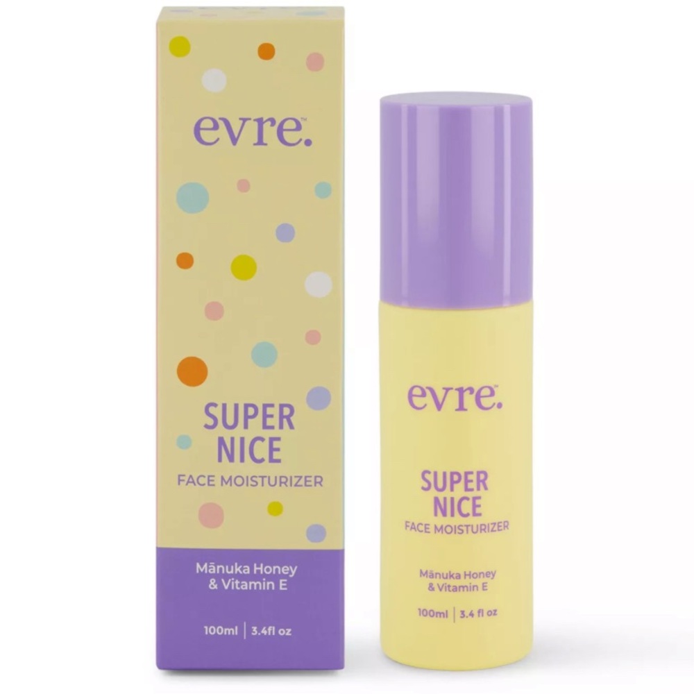 Evre. | Super Nice Face Moisturizer | Manuka Honey & Vitamin E | Hydrating 1 Box